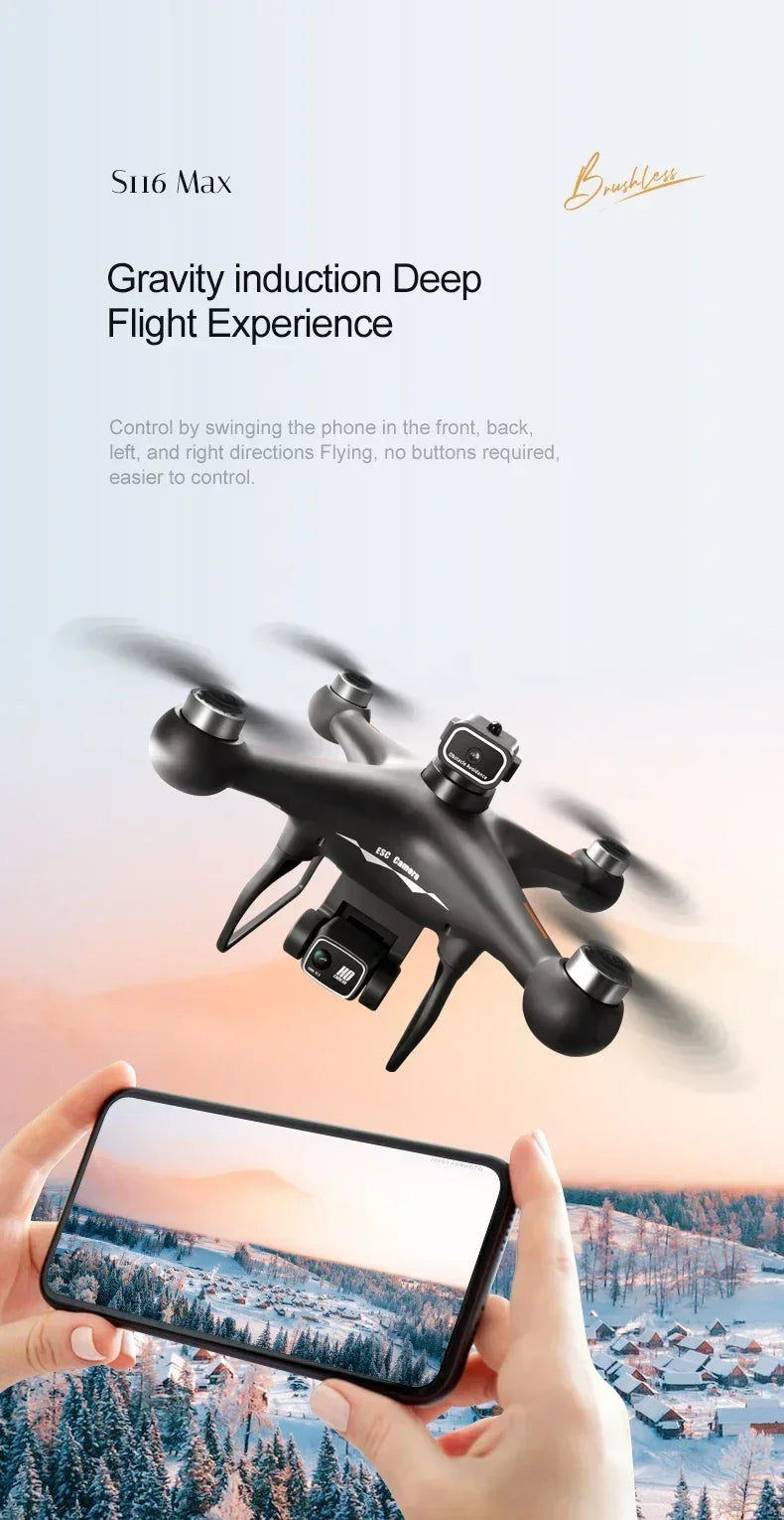 2025 MAX 8K Drone 3 Batteries+WIFI