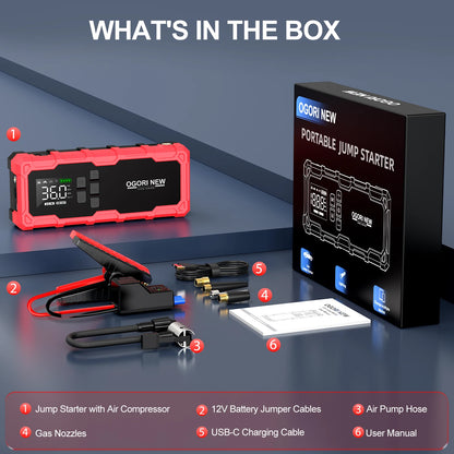 Car Jump Starter 4000A/7000A