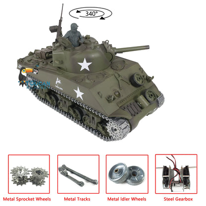 RC Tank 7.0 Upgraded M4A3 Sherman