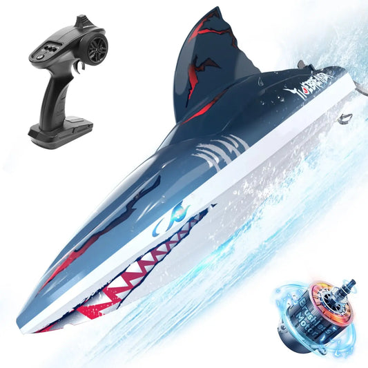 RC Shark Boat 3S Speed, Self-Rising
