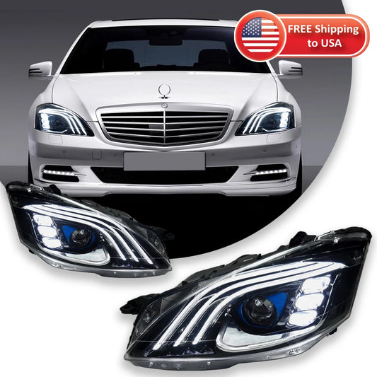 TYPY Car Lights For Mercedes W221 Headligh