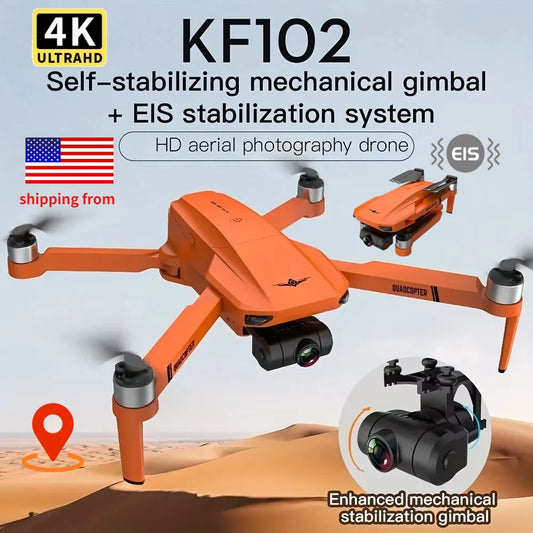 Drone with Dual Camera 2-Axis Gimbal Optica