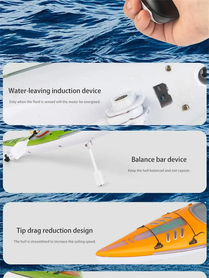 Rc Speedboat Racing Boat Paddling Kayak