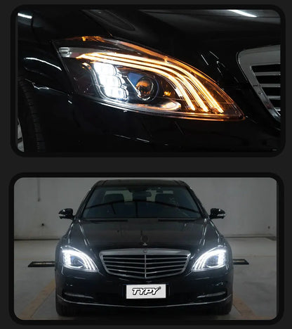 TYPY Car Lights For Mercedes W221 Headligh