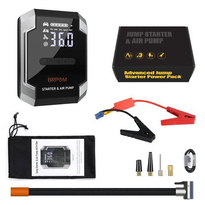 Portable Car Starter with Air Compressor