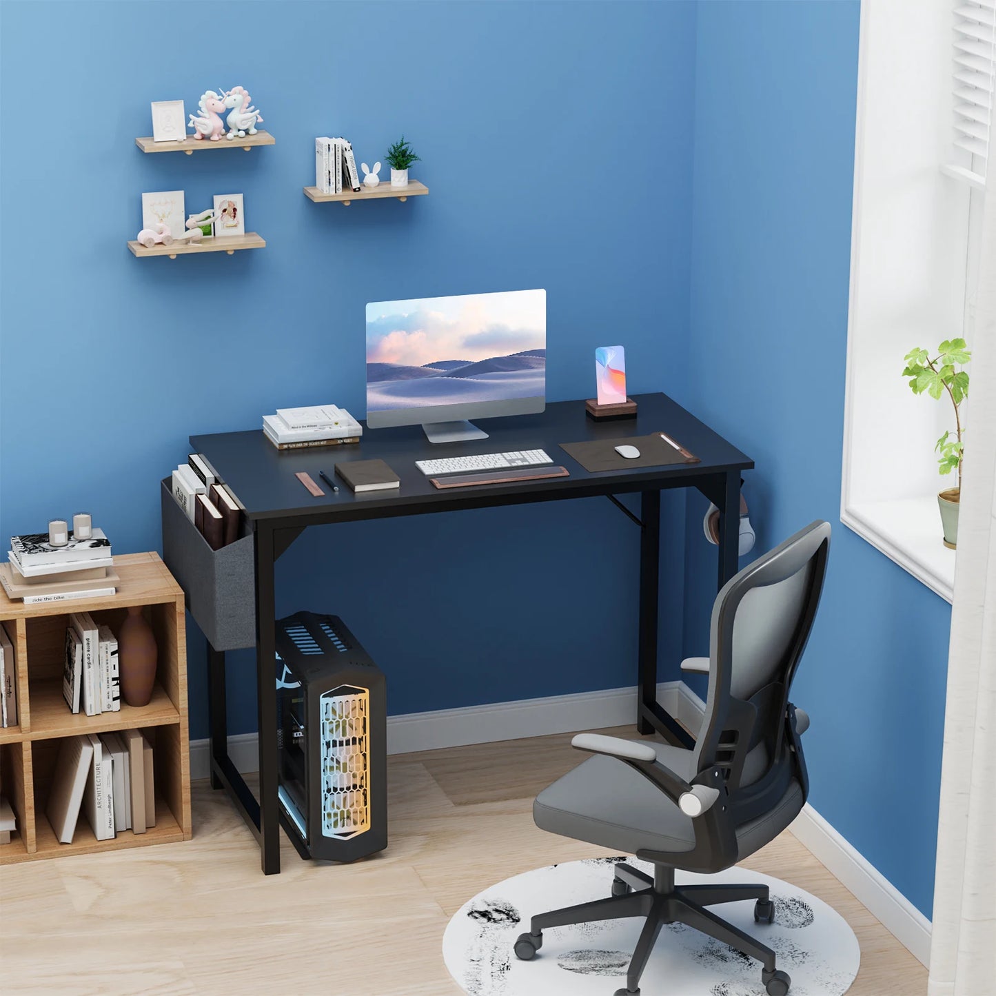 JHK Computer Desk Writing Study Office Gaming