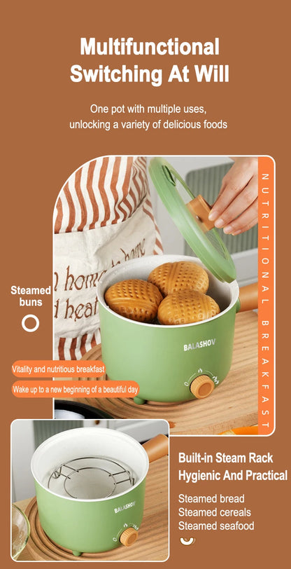 220V/110V Electric Rice Cooker Multifunctional Stew Pan