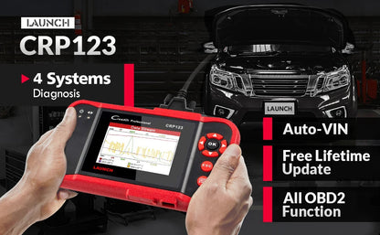 LAUNCH X431 CRP123 OBD2 Car Scanner ABS/SRS/