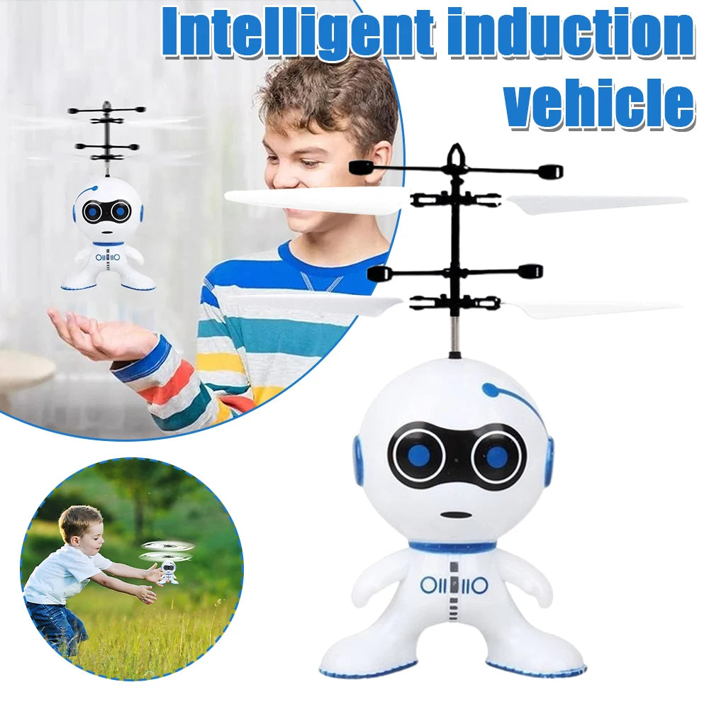 RC Airplane Infrared Induction USB Charging Plastic