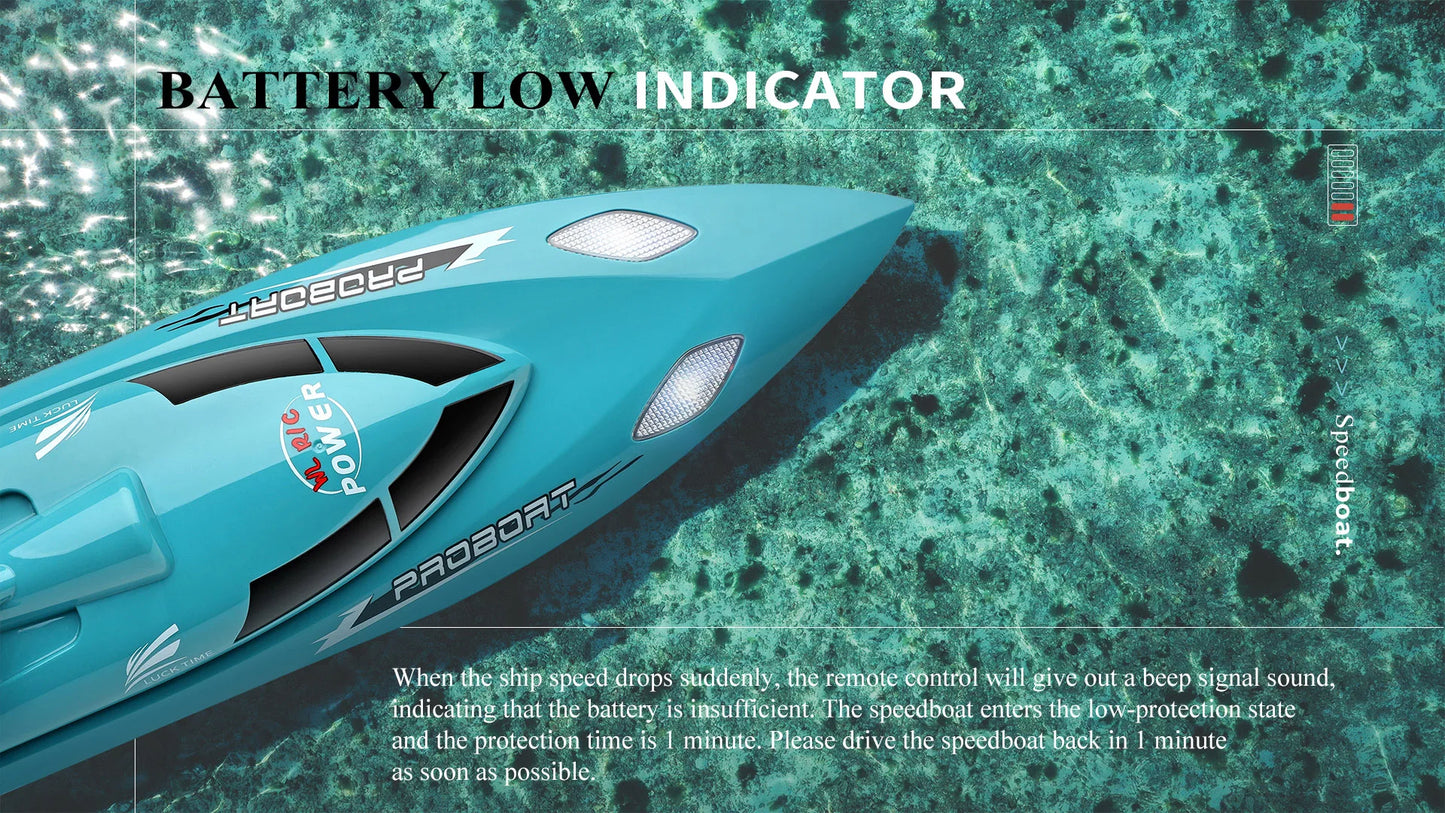RC Boat 2.4Ghz High Speed Racing Ship