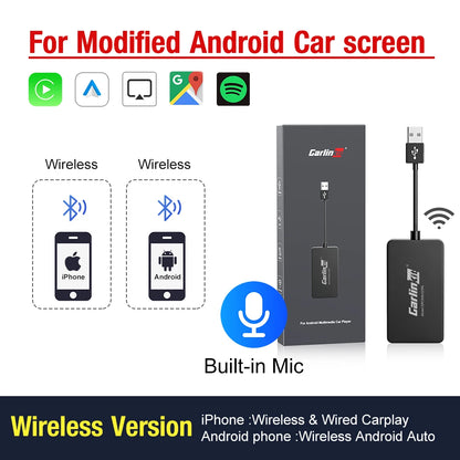 CarlinKit USB Wired/Wireless CarPlay Dongle