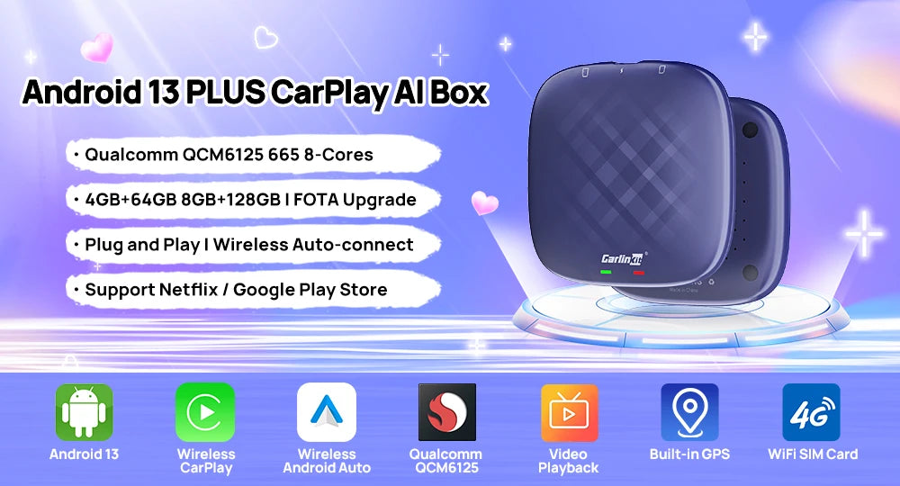 CarlinKit USB Wired/Wireless CarPlay Dongle