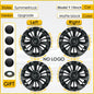 4PCS Hub Cap Car Replacement Wheel Cap 19 Inc