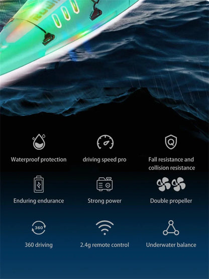 Rc Speedboat Racing Boat Paddling Kayak