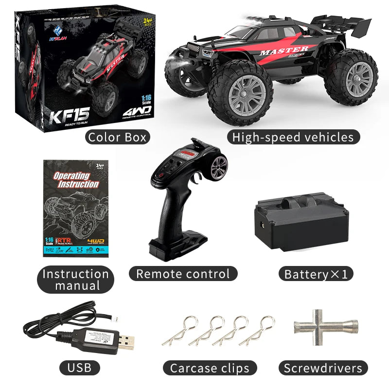 KF15 1:16 RC Car 2.4G Remote Control Truck