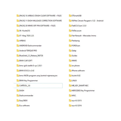 32GB All - in - One Auto Repair Software Package