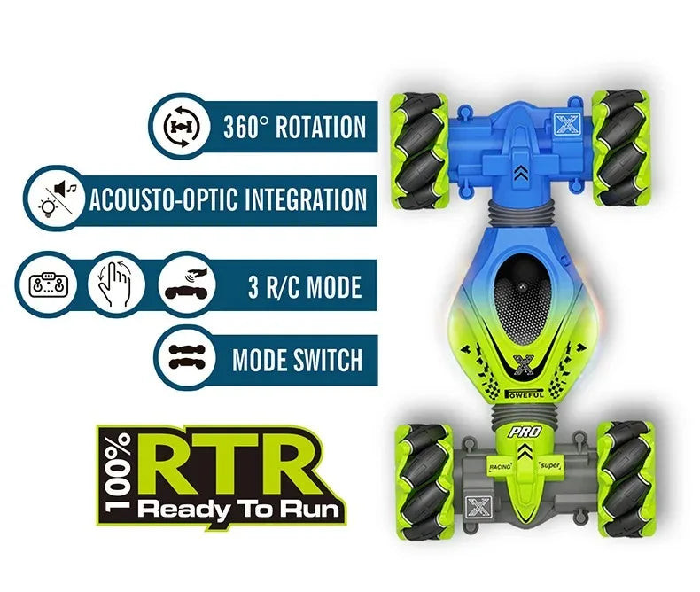 Newest 4WD RC Stunt Car with Battery
