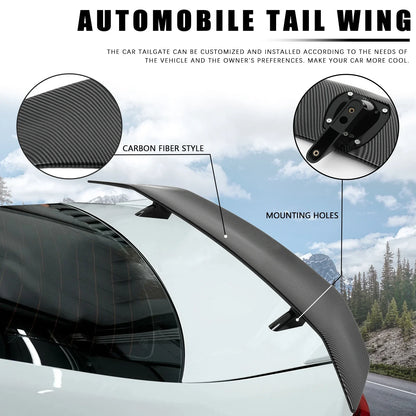 47" Universal Car Racing Rear Trunk Spoiler Sedan