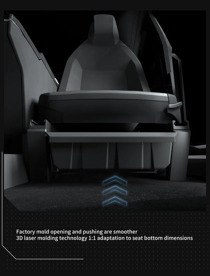 for Tesla Cybertruck Under Seat Storage Box
