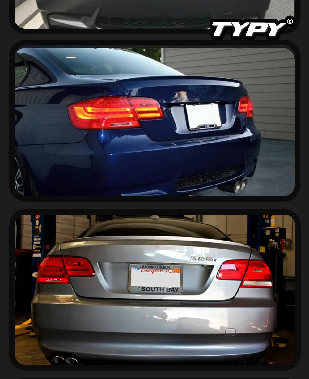 2006-2013 BMW M3 E92 Tail Light 330i 335i Lights LED