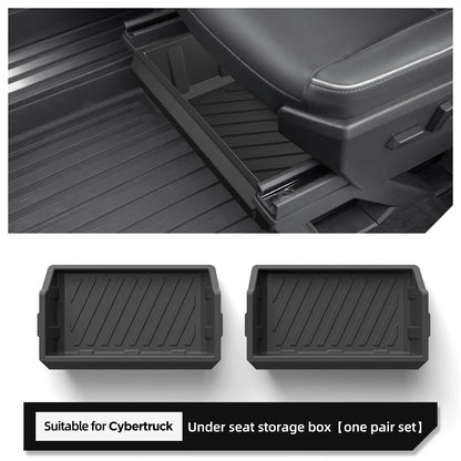 for Tesla Cybertruck Under Seat Storage Box