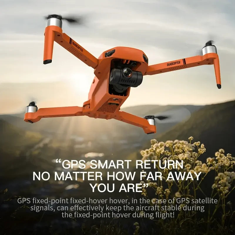 Drone with Dual Camera 2-Axis Gimbal Optica
