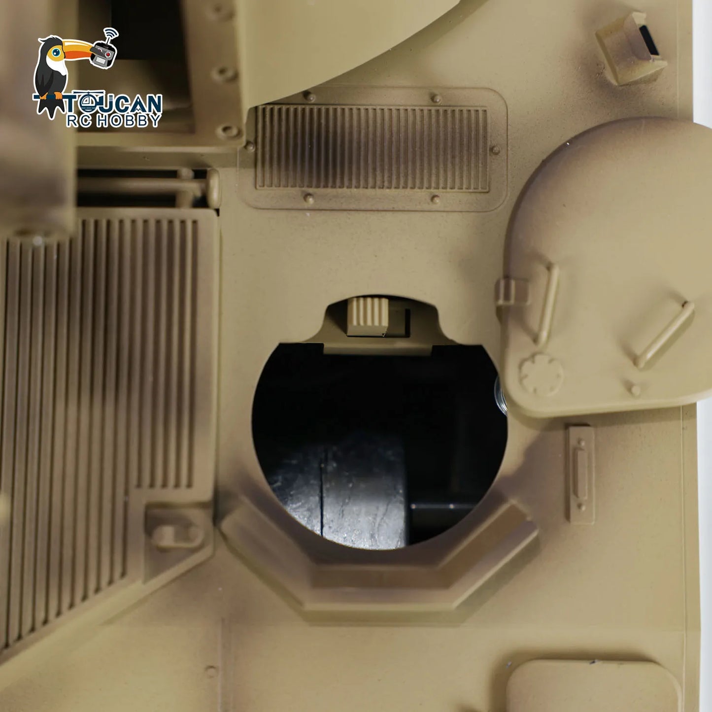 RC Military Tank HowitzerMetal Wheels Infrared