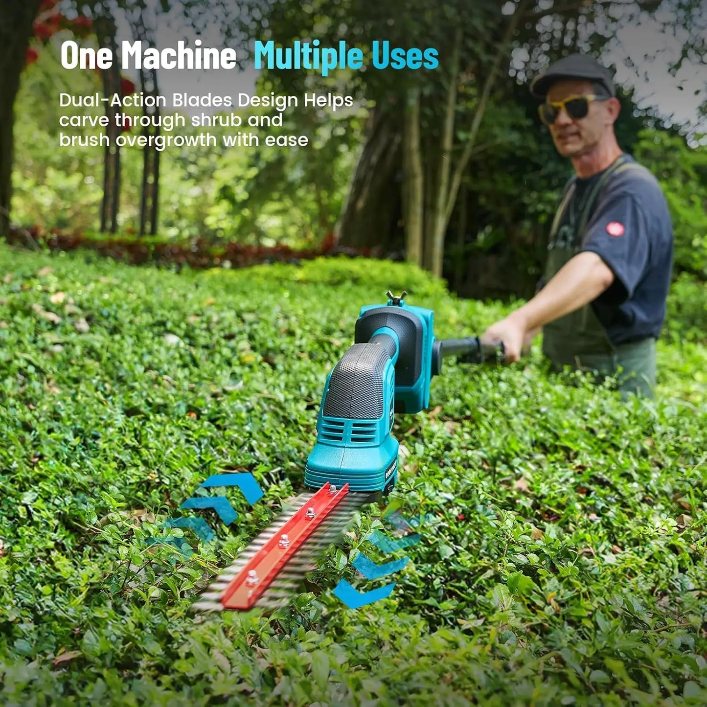 Seesii 6'' Cordless Pole Saw Electric Mini Chainsaw