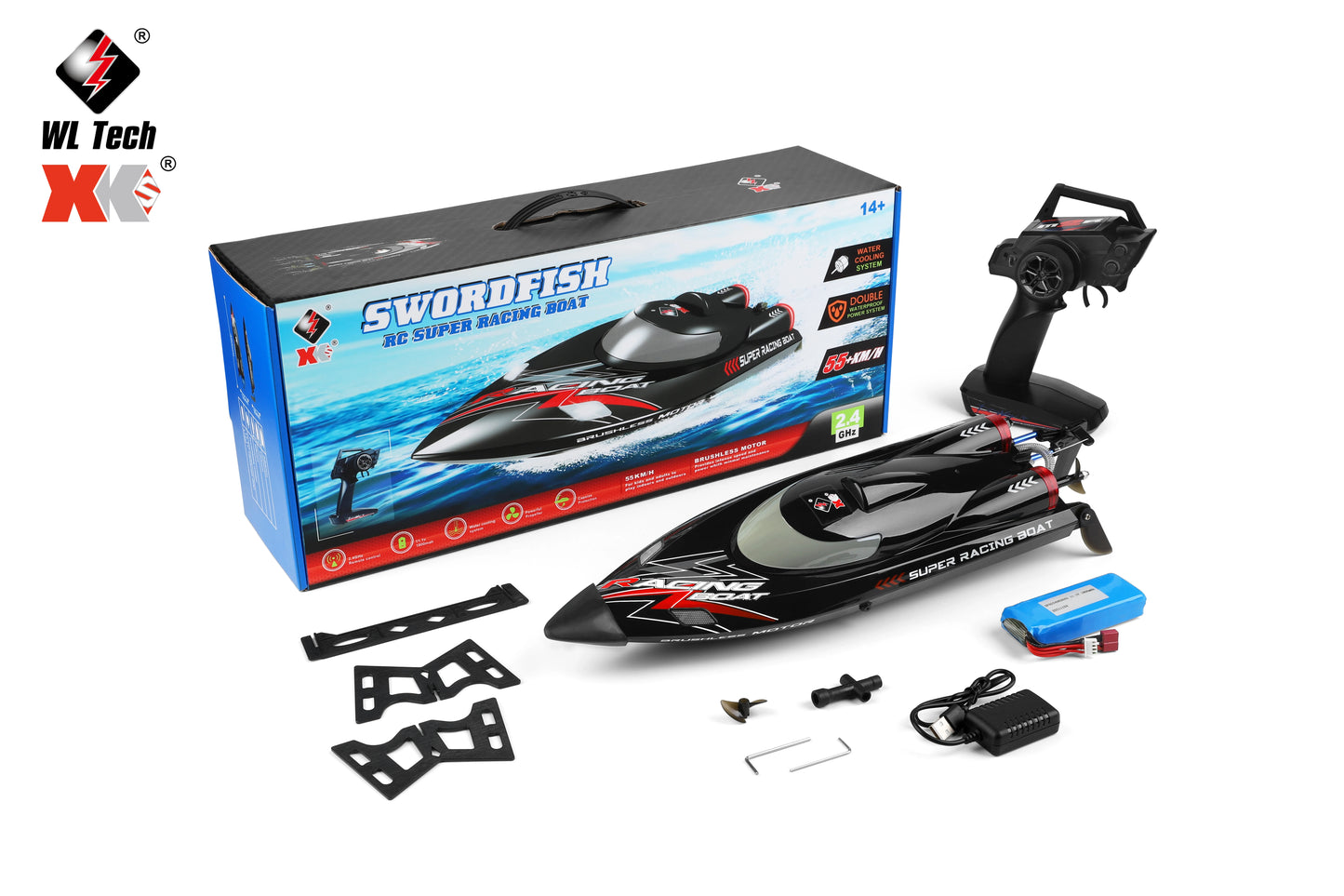 RC Boat 2.4Ghz High Speed Racing Ship