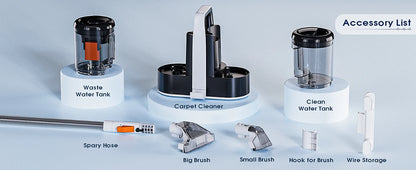 Portable Carpet Cleaner Machine 600W Upholstery