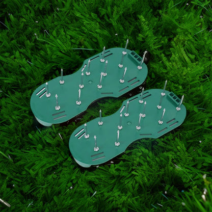 2pcs Universal Lawn Aerator Shoes with Adjustable Strap