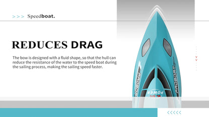 RC Boat 2.4Ghz High Speed Racing Ship