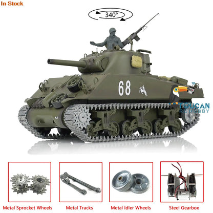 RC Tank 7.0 Upgraded M4A3 Sherman
