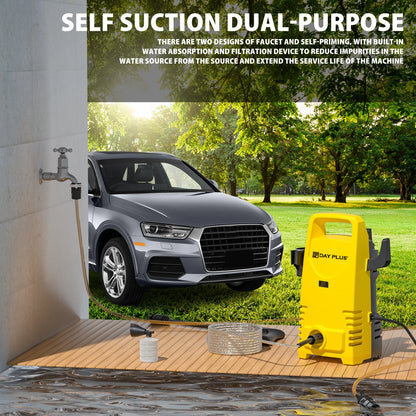 1800W 1.6GPM Electric Power Washer with 3-in-1 Nozzle