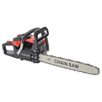 18 Inch Gasoline Chainsaw 58cc Handheld