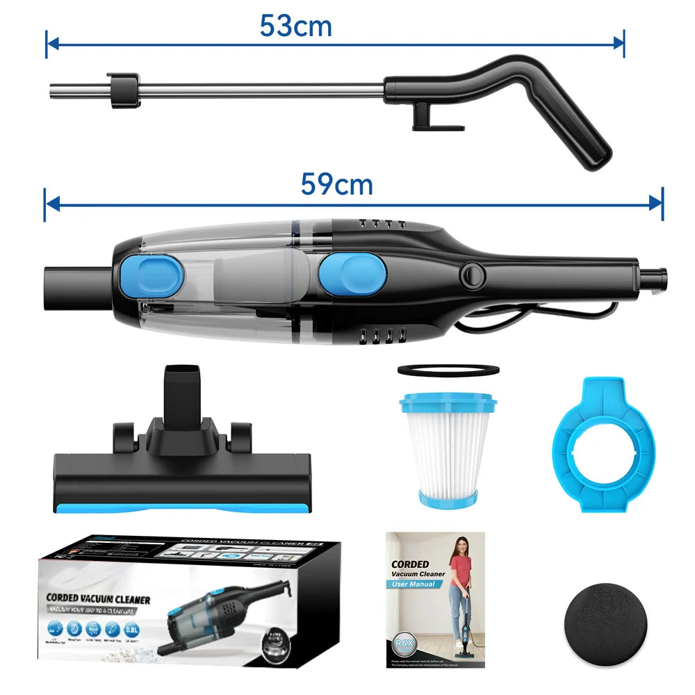 Corded Vacuum Cleaner Extra Long Cord