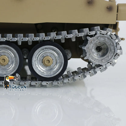 RC Military Tank Howitzer Metal Wheels