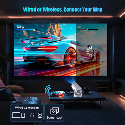 Magcubic HY300 Pro + Projector 4K 720P With 5W Speaker