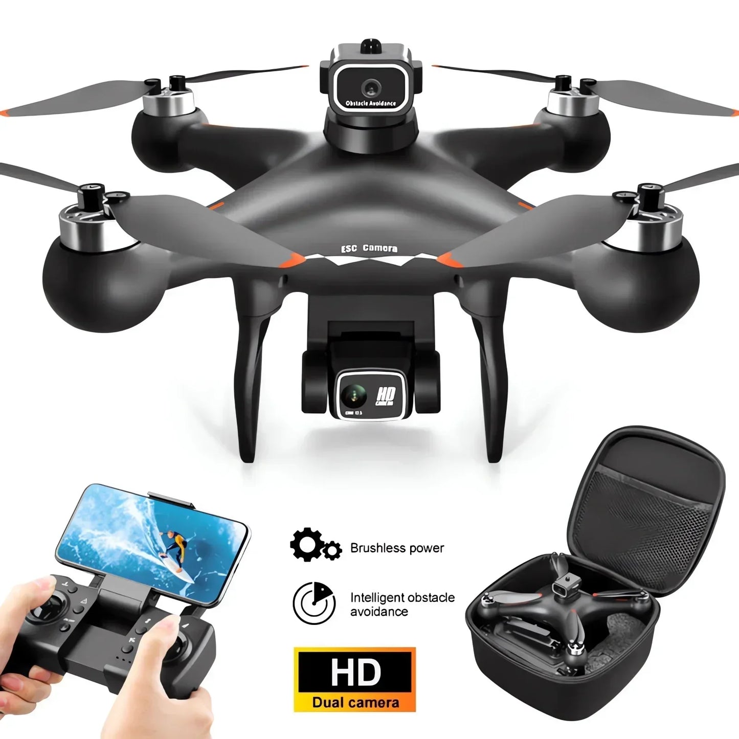 2025 MAX 8K Drone 3 Batteries+WIFI