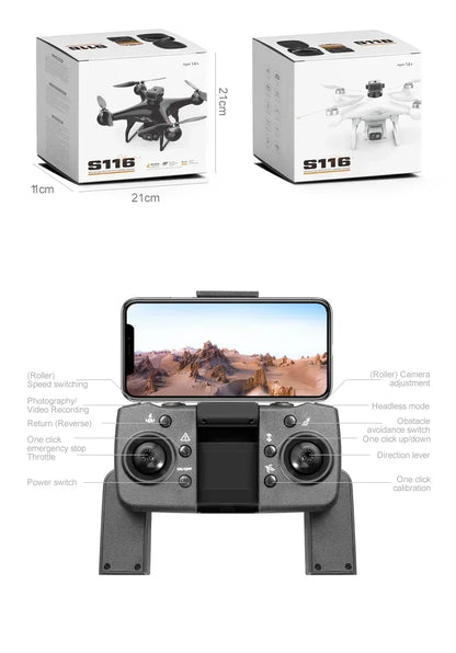 2025 MAX 8K Drone 3 Batteries+WIFI