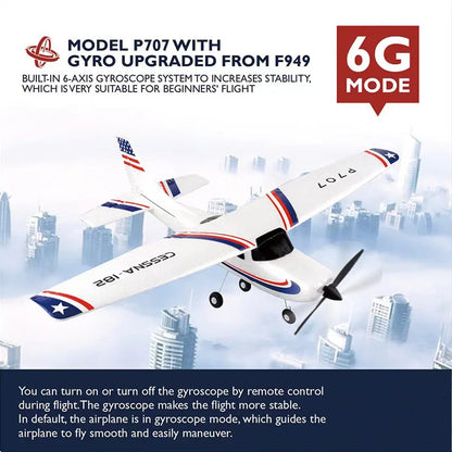 P707G 2.4G 3D/6G RC Airplane With Gyroscope