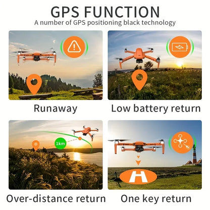 Drone with Dual Camera 2-Axis Gimbal Optica