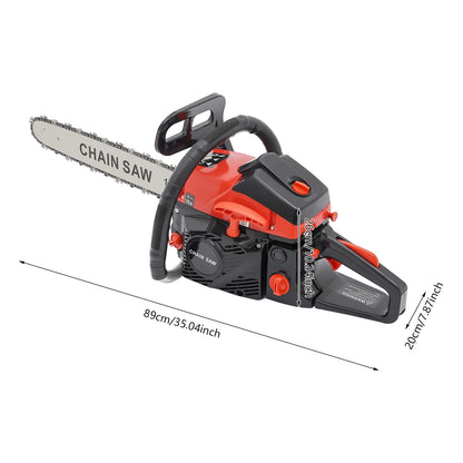 18 Inch Gasoline Chainsaw 58cc Handheld