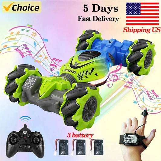 Newest 4WD RC Stunt Car with Battery