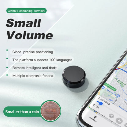 Mini GPS Tracker Magnetic Anti-Theft Real