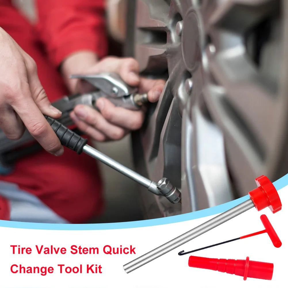 Tire Valve Core Quick Replacement Tool Kit