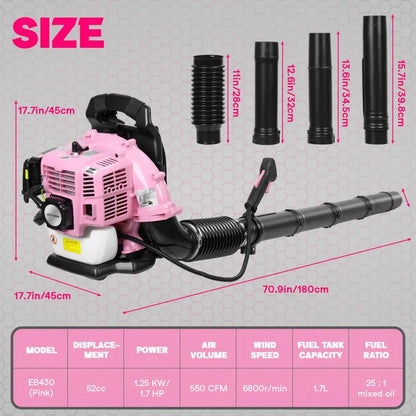 Leaf Blower Backpack Gas Leaf Blower