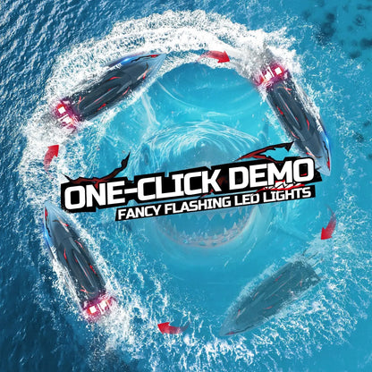 RC Shark Boat 3S Speed, Self-Rising