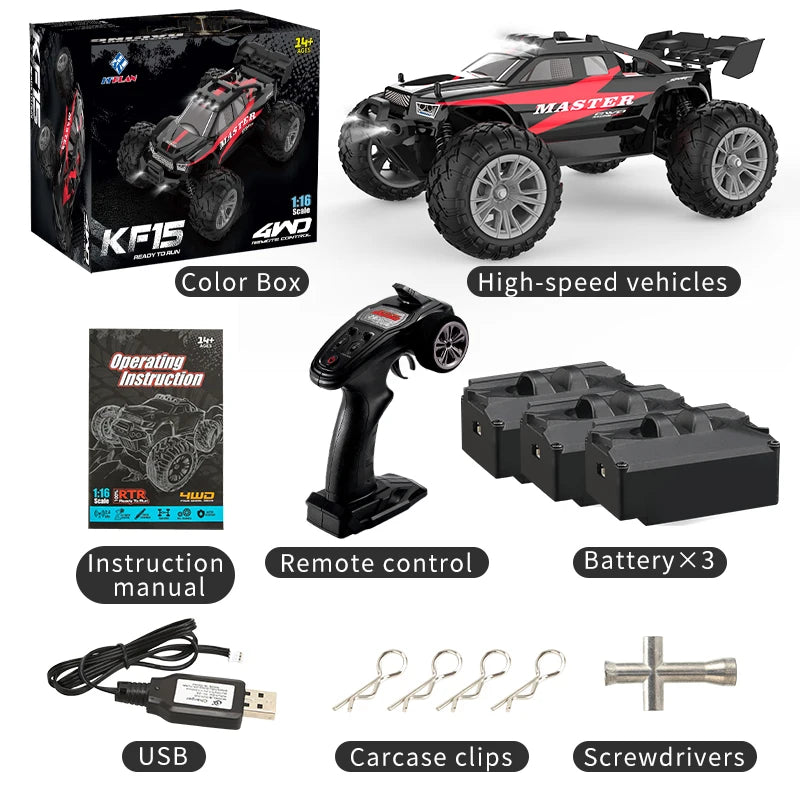 KF15 1:16 RC Car 2.4G Remote Control Truck