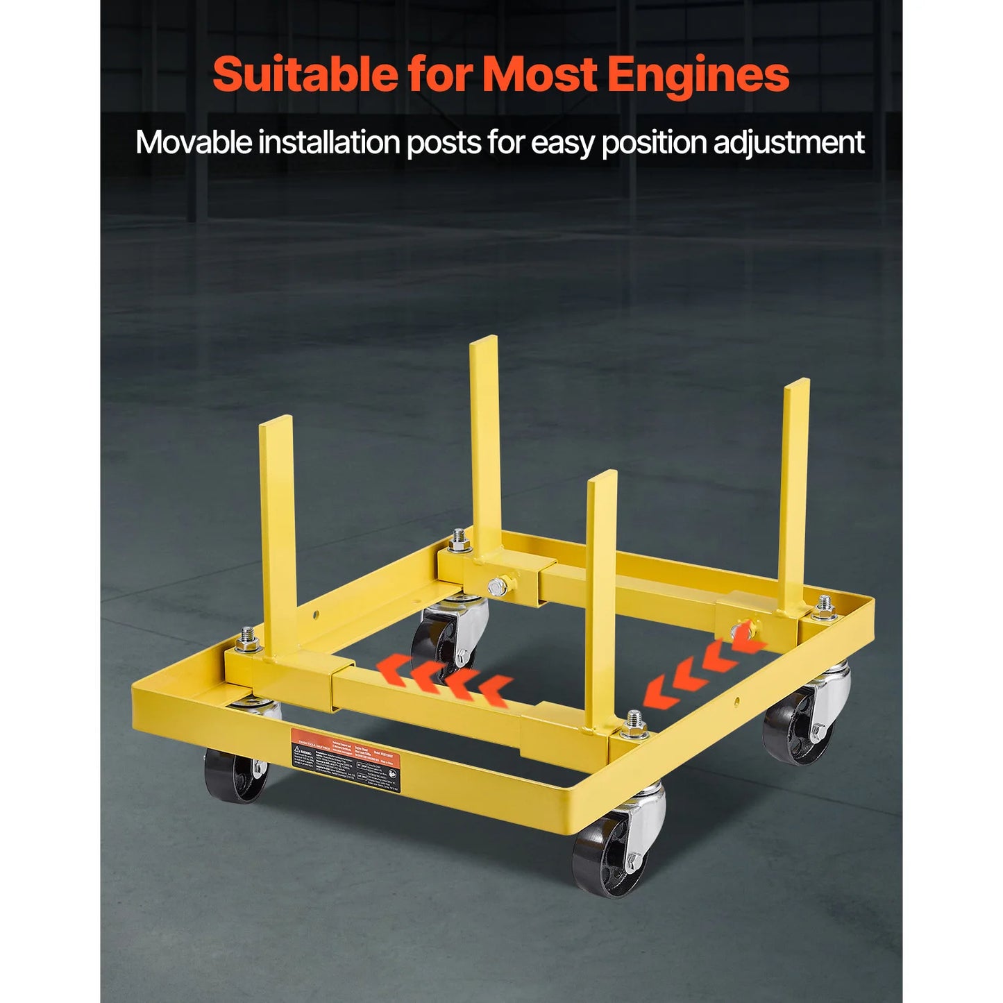 SucceBuy Engine Stand, 750 LBS Engine Motor StaNDs
